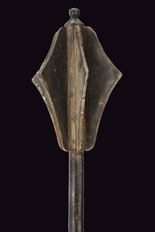 Mazza da guerra tedesca, ferro, lunghezza 61.5 cm