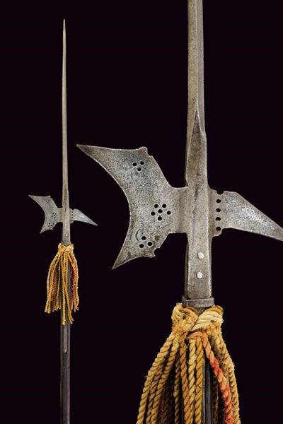 Alabarda stiriana, ferro, altezza 255,5 cm