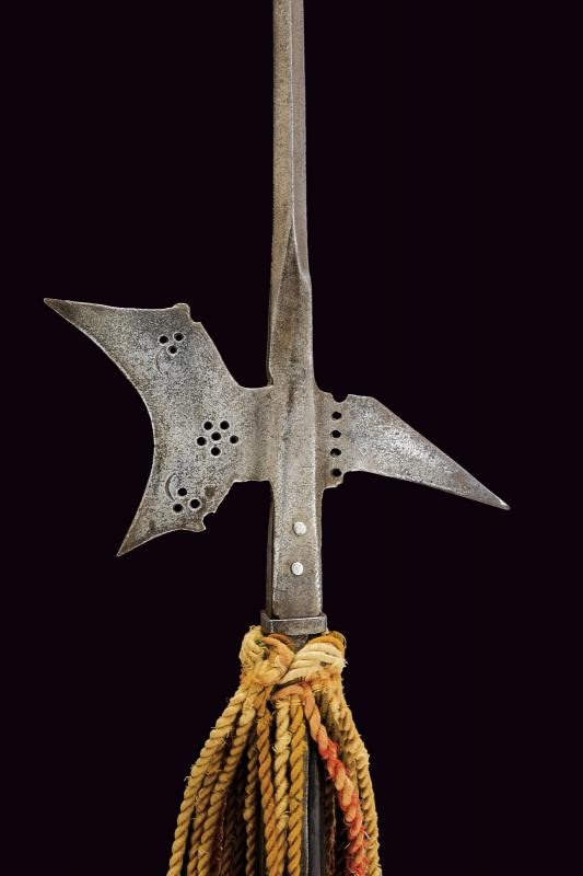 Alabarda stiriana, ferro, altezza 255,5 cm