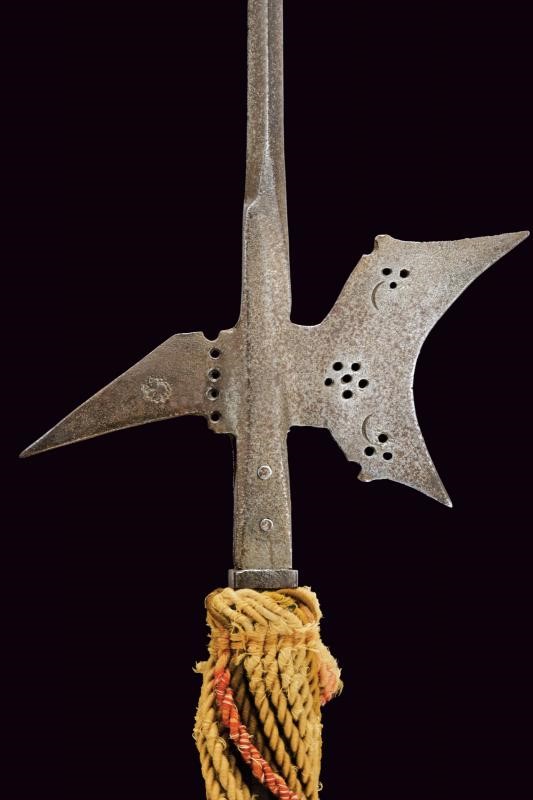 Alabarda stiriana, ferro, altezza 255,5 cm