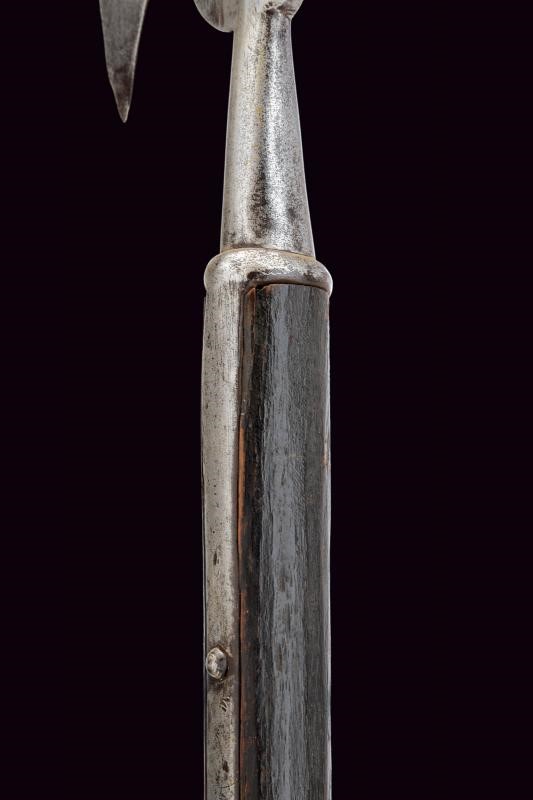 Sergentina, ferro con lama dritta a due fili, altezza 185,5 cm