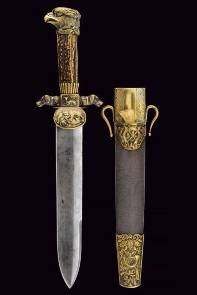 Bel paloscio da caccia, Germania, lunghezza 42 cm