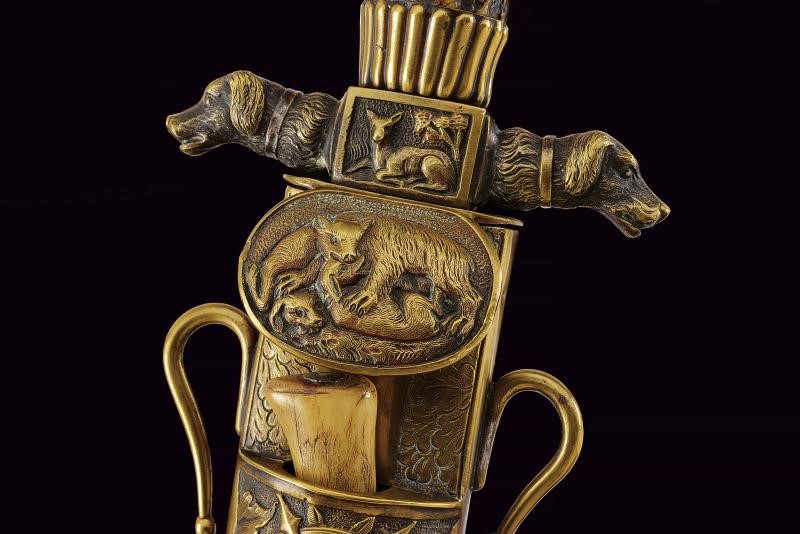 Bel paloscio da caccia, Germania, lunghezza 42 cm