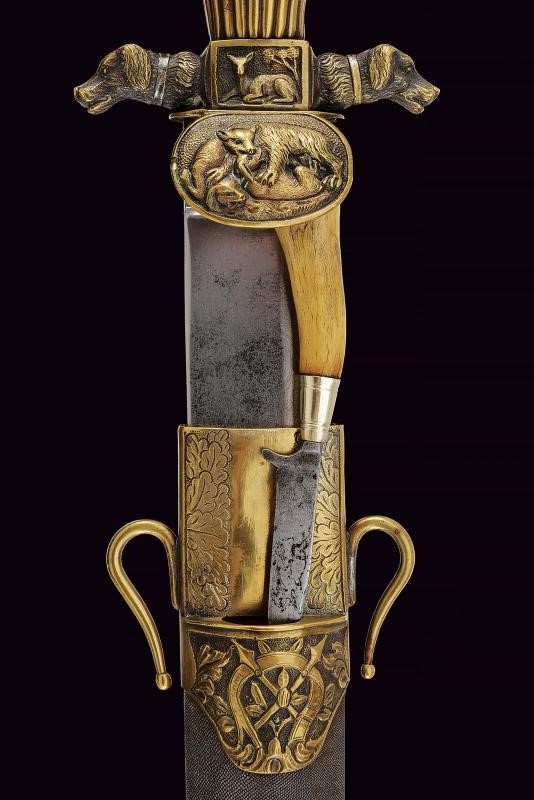 Bel paloscio da caccia, Germania, lunghezza 42 cm