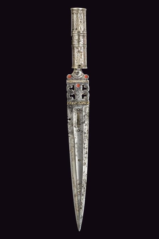 Baionetta da caccia, Italia meridionale, lunghezza 39 cm.