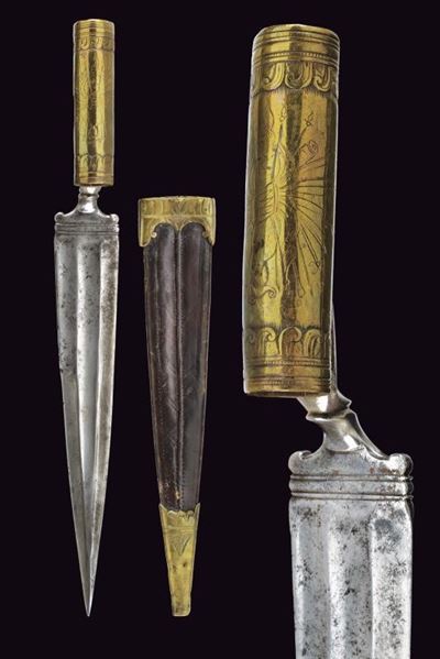 Baionetta da caccia, Italia meridionale, lunghezza 37 cm