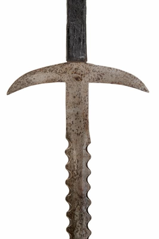 Spada a due mani flamberga, Germania, lunghezza 180 cm