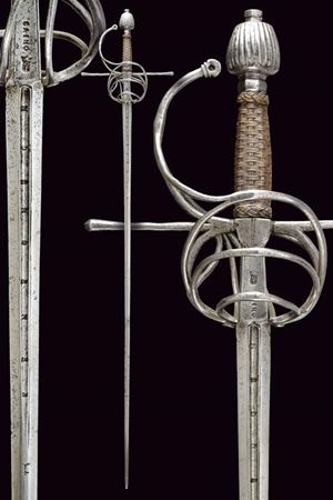 Bella spada da lato a tre ponti di Caino