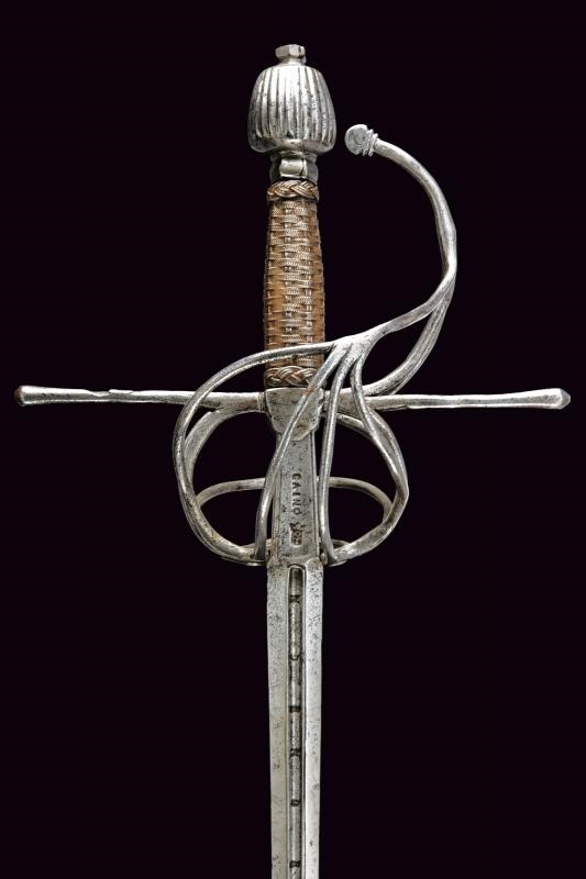 Spada da lato di Caino, lunghezza 141 cm, Italia