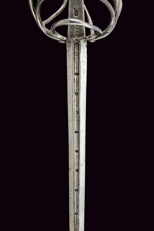 Spada da lato di Caino, lunghezza 141 cm, Italia