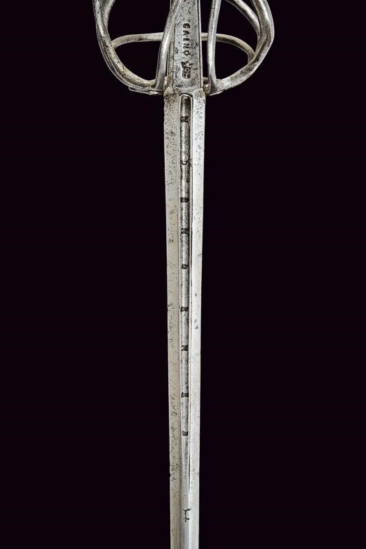 Spada da lato di Caino, lunghezza 141 cm, Italia