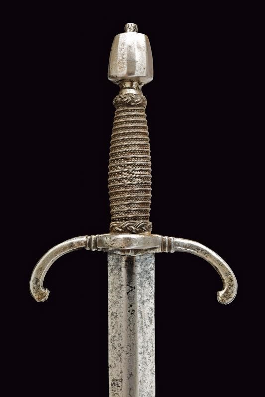 Daga a mano sinistra, tecnica italiana, lunghezza 44.5 cm
