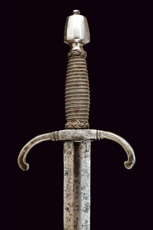 Daga a mano sinistra, tecnica italiana, lunghezza 44.5 cm
