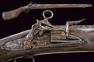 Archibugio arcaico a pietra focaia  alla romana