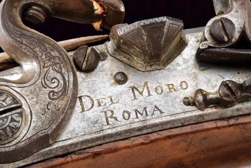 Natale del Moro, Fucile ad aria, Roma, lunghezza 144 cm.