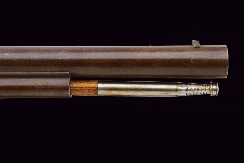 Carabina da tiro a luminello, tecnica svizzera, lunghezza 130 cm