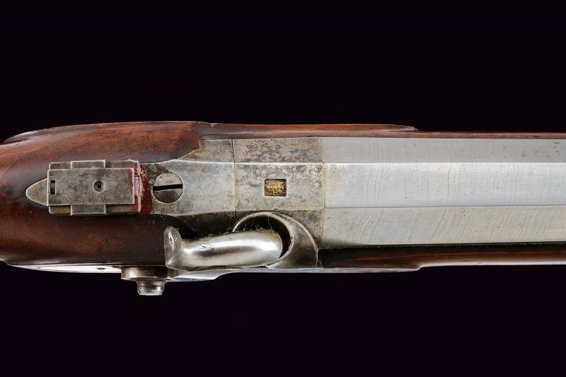 F. X. Lang, Carabina da tiro a luminello, Neuchatel, lunghezza 129.5 cm