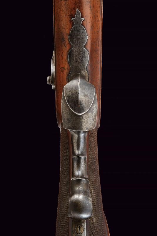 F. X. Lang, Carabina da tiro a luminello, Neuchatel, lunghezza 129.5 cm