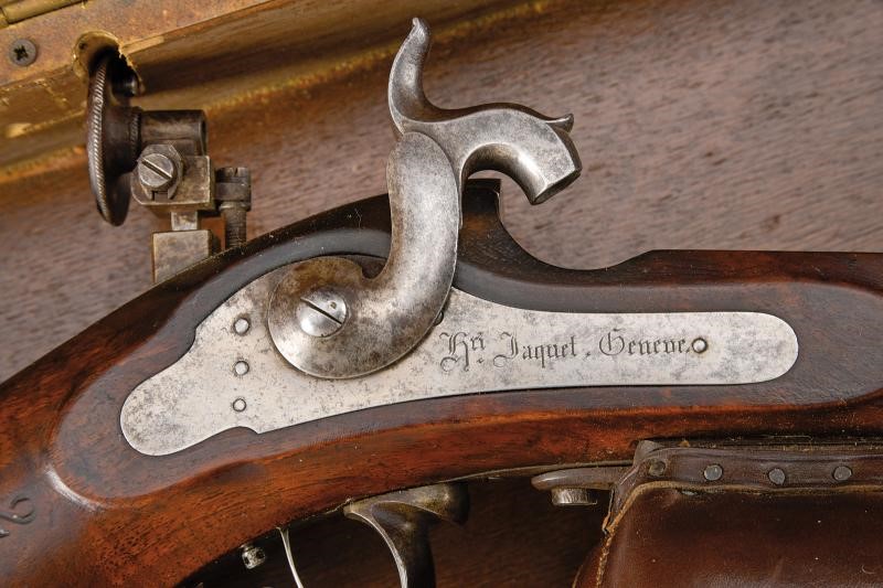 Henri Jaquet, Carabina da tiro a luminello, Ginevra