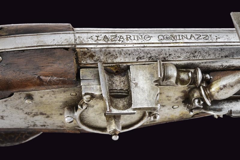 Pistola a ruota, Italia settentrionale, lunghezza 52 cm