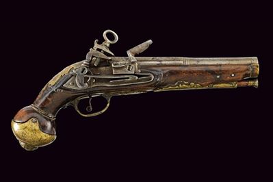 Pistola alla micheletta del tipo 'Ripoll', Tecnica Napoli, lunghezza 27,5 cm