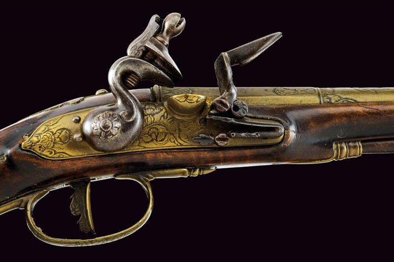 Pistola a pietra focaia da marina, Italia, lunghezza 27.2 cm