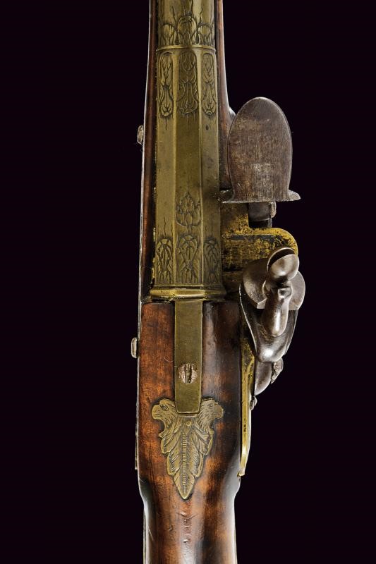 Pistola a pietra focaia da marina, Italia, lunghezza 27.2 cm