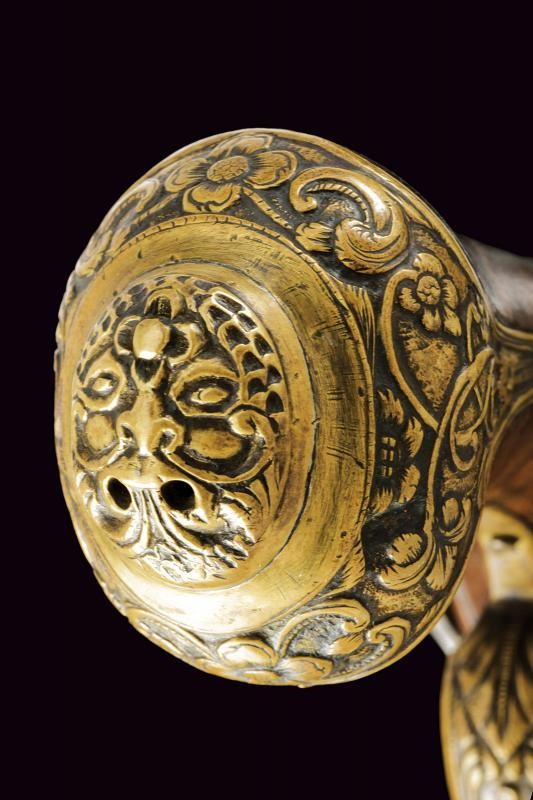 Pistola alla micheletta, Napoli o Spagna, lunghezza 36.5 cm