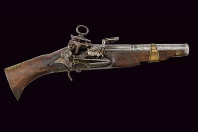 Pistola arcaica alla micheletta, Italia meridionale, lunghezza 29 cm