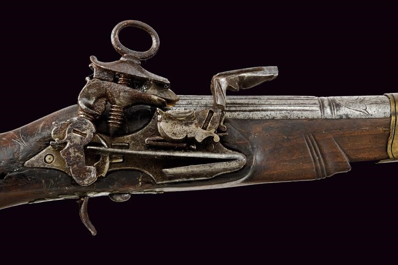 Pistola arcaica alla micheletta, Italia meridionale, lunghezza 29 cm
