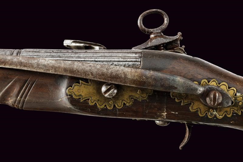 Pistola arcaica alla micheletta, Italia meridionale, lunghezza 29 cm