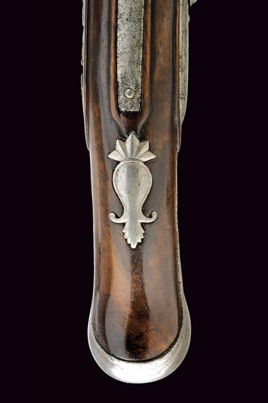Armaiolo Daleur, Pistola Wender a pietra focaia, Liegi, 1690-1700