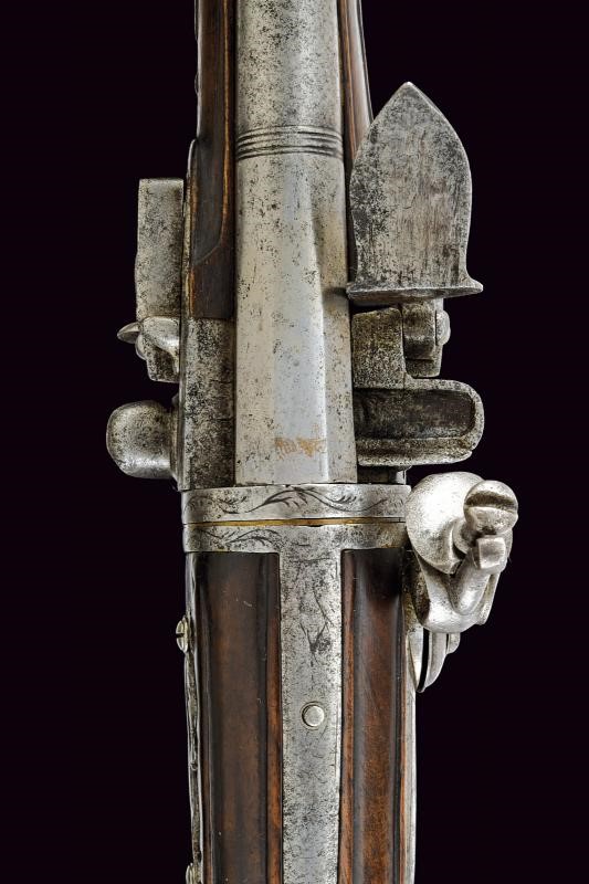 Armaiolo Daleur, Pistola Wender a pietra focaia, Liegi, 1690-1700
