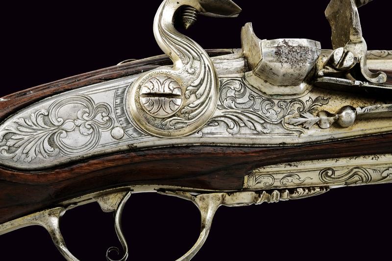 Pistola a pietra focaia, canne sovrapposte, Germania