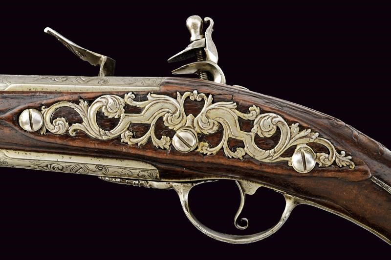 Pistola a pietra focaia, canne sovrapposte, Germania