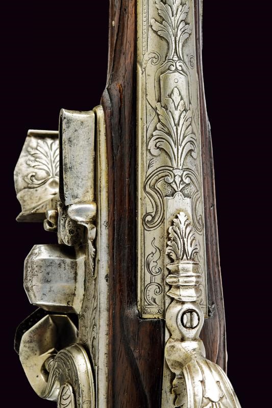 Pistola a pietra focaia, canne sovrapposte, Germania
