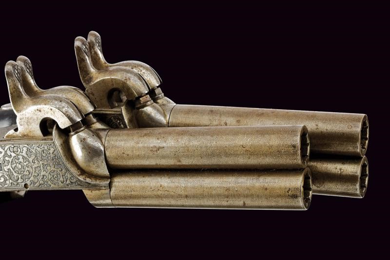 Paio di Mazzagatti a Luminello con Canne Svitabili, Belgio, Lunghezza 19.5 cm