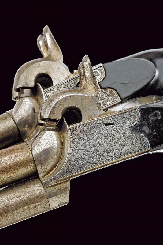 Paio di Mazzagatti a Luminello con Canne Svitabili, Belgio, Lunghezza 19.5 cm