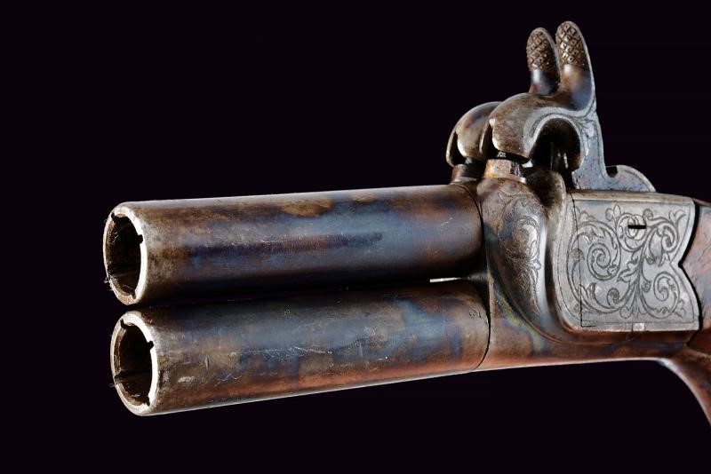 Mazzagatto a luminello, due canne sovrapposte, cal. 10,7 mm