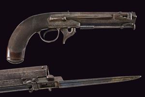 Pistola a luminello con baionetta a scatto