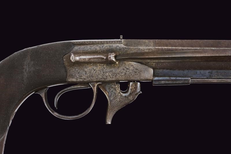 LANG 7 HAYMARKET, Pistola a luminello con baionetta a scatto, Londra