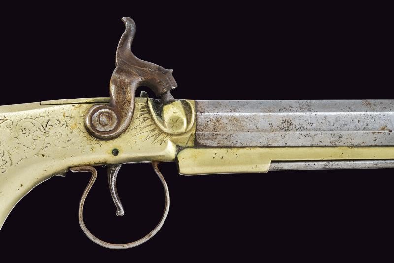 Pistola a luminello, Inghilterra, lunghezza 25.5 cm