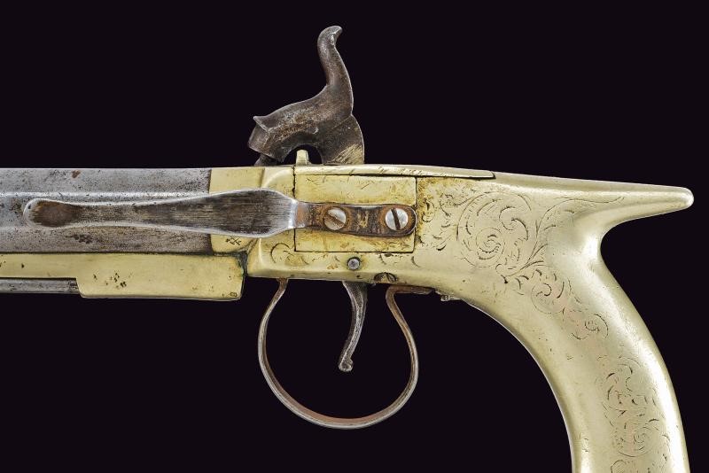Pistola a luminello, Inghilterra, lunghezza 25.5 cm