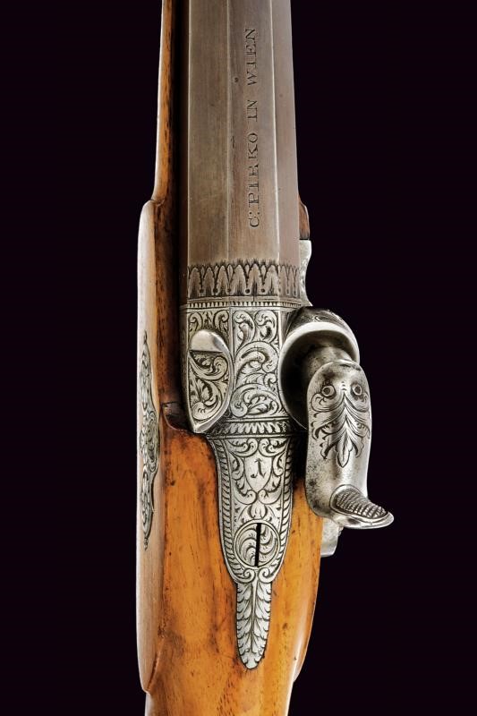 C. Pirko, Pistola a luminello da viaggio, tecnica Vienna