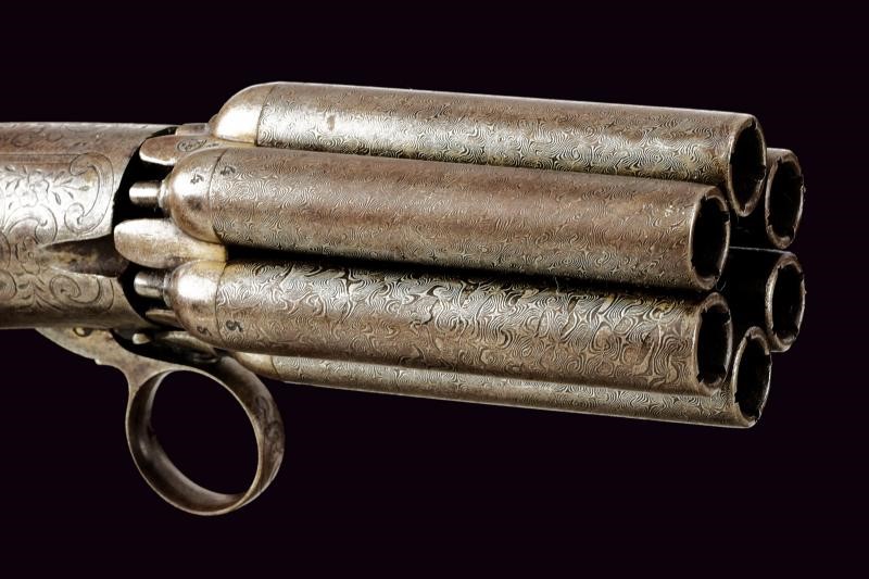 Mariette, Pepperbox revolver a luminello, Belgio