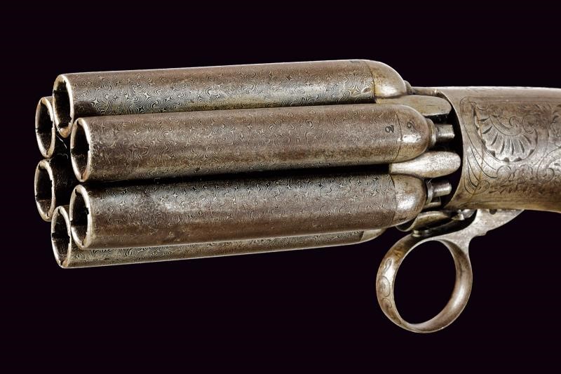 Mariette, Pepperbox revolver a luminello, Belgio