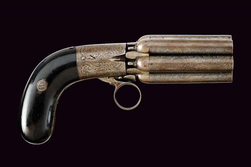 Mariette, Pepperbox revolver a luminello, Belgio