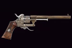 Raffinato revolver a spillo di Lefaucheux