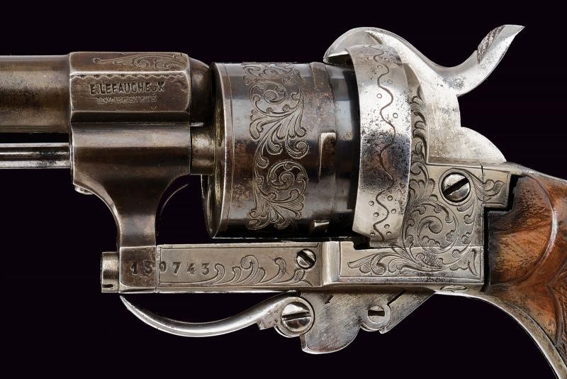 Lefaucheux, Revolver a spillo calibro 7 mm, Belgio