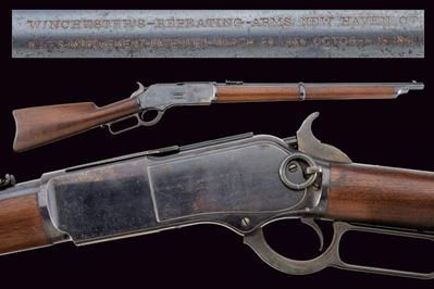 Winchester, Model 1876 Carbine, Cal. 45-75